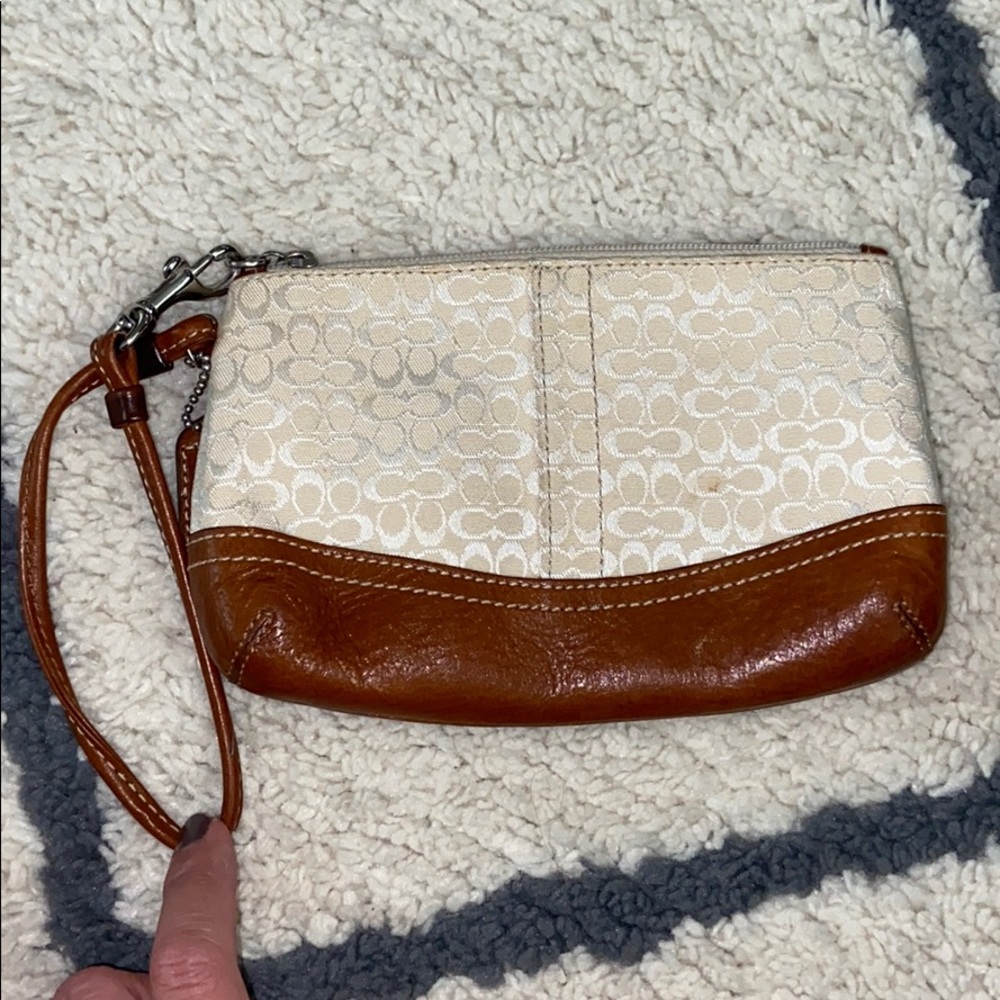 Coach wristlet
